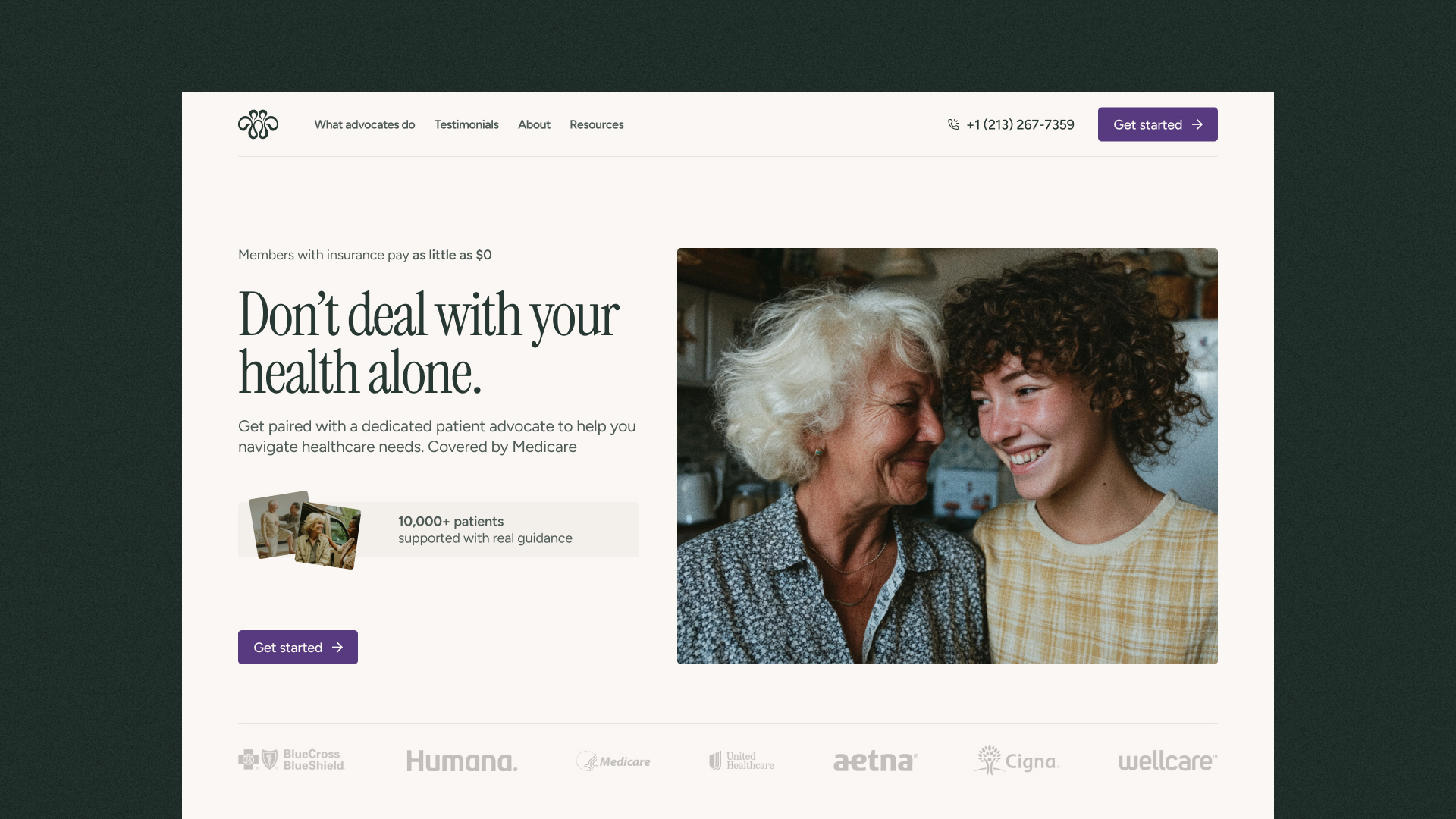 Dearest marketing site