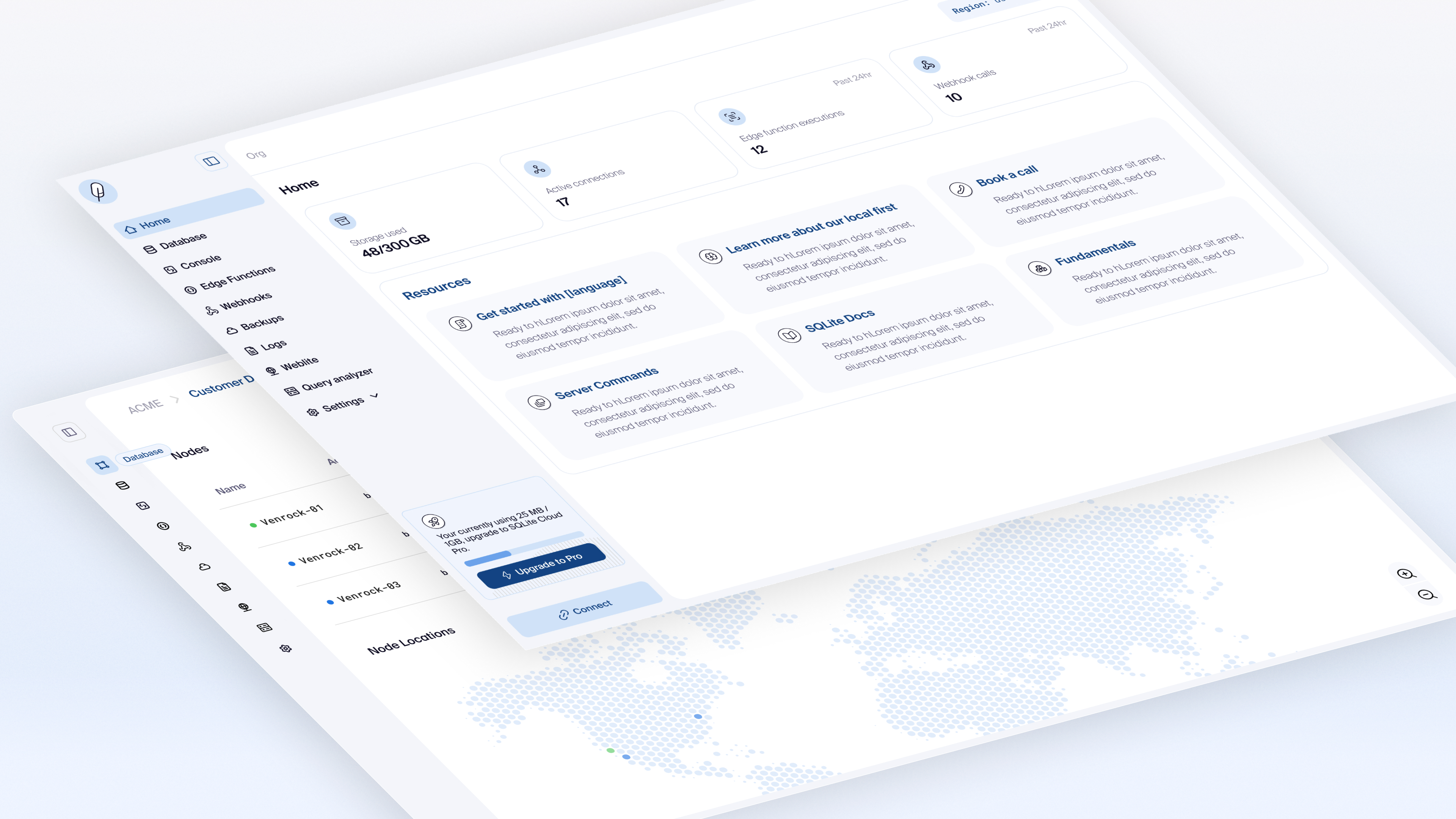 Product interface design